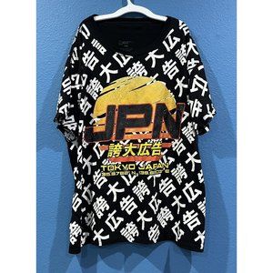 RGSTR Tokyo Japan All Over Character Graphic Shirt Men Size 3XL